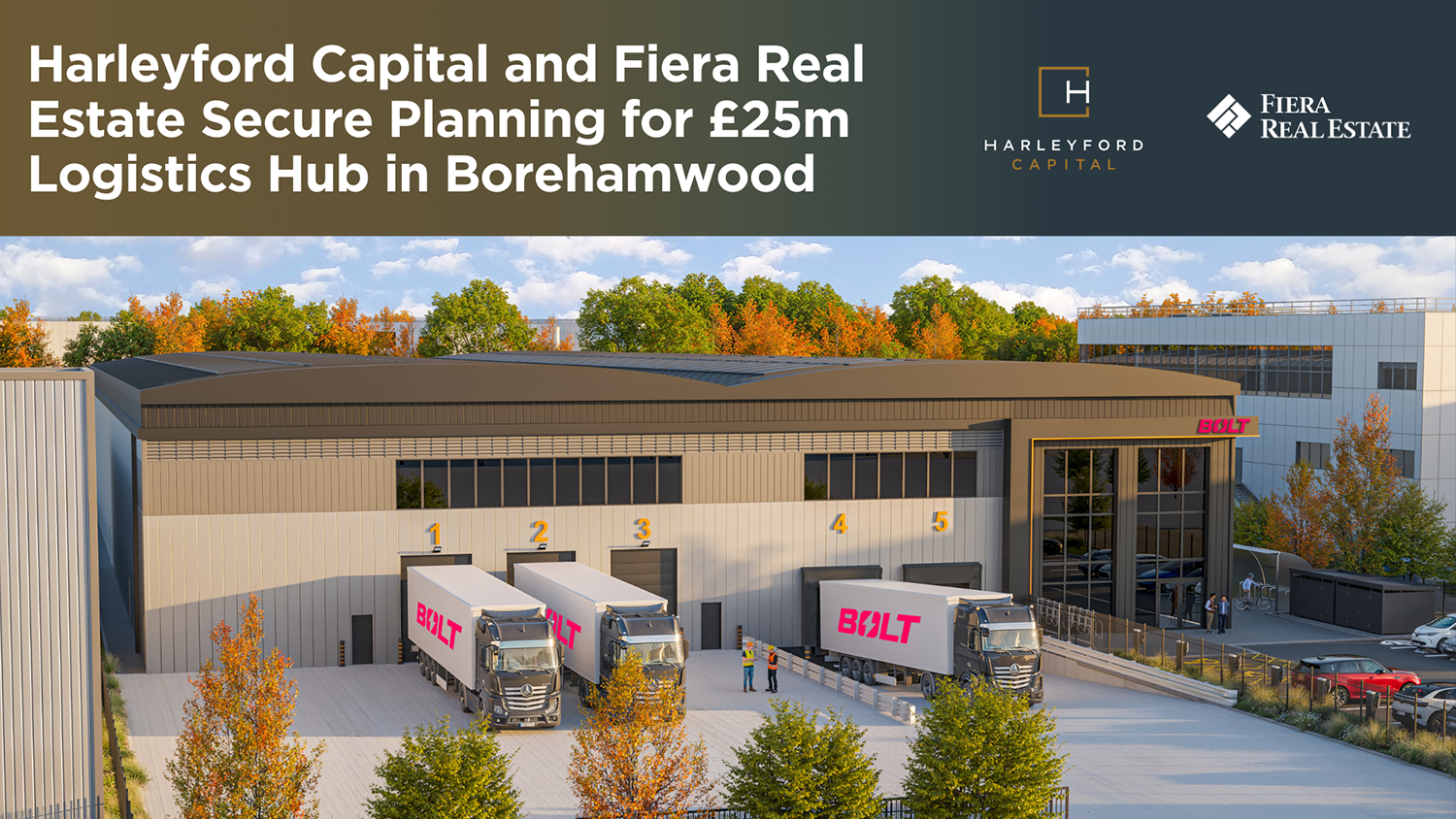 Planning Approved for £25M Grade A Logistics Hub in Borehamwood